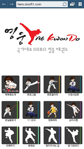 국가대표 HERO 영웅태권도