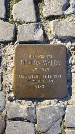 Stolperstein Hertha Waldo