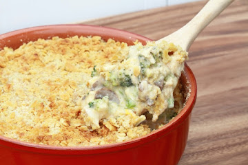 Broccoli, Chicken & Mushroom Casserole