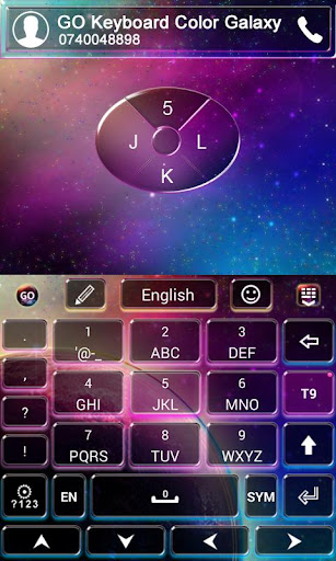 【免費生產應用App】GO Keyboard Color Galaxy Theme-APP點子