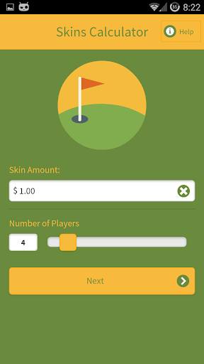 Golf Skins Calculator