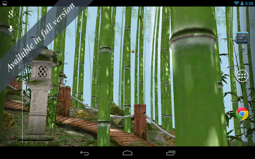 【免費個人化App】Bamboo Forest 3D LWP Free-APP點子