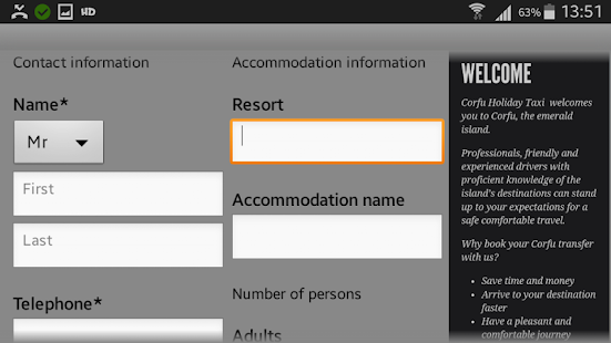 Download Corfu Holiday Taxi APK for Android