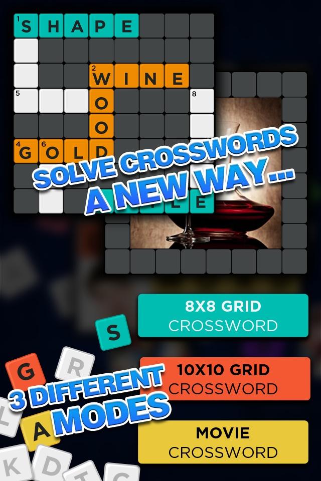 Pic Crossword puzzle game quiz Screen 1