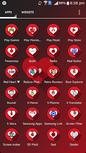 Red Hearts Icon Pack (Free) Screenshots 3