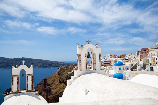 Discover some of the most captivating views on earth when you explore Santorini on a Seven Seas Mariner shore excursion.