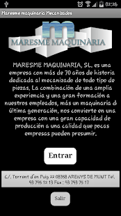 Free Maresme Maquinaria Mecanizados APK