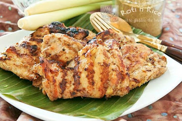 Grilled Masala and Lemongrass Chicken