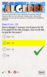 SG Maths Primary 6 Algebra poster 3