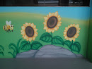 Kiddy Sunflower Mural