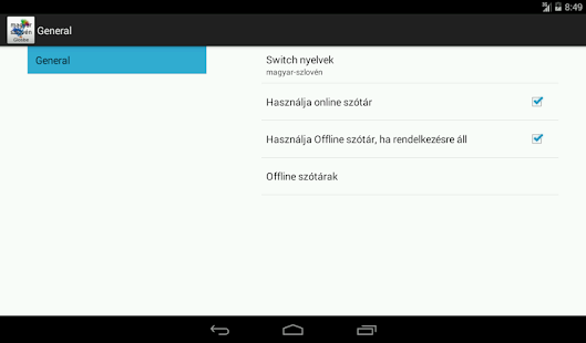 Hungarian-Slovenian Dictionary Screenshots 14