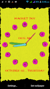 How to install Color Paper Clock Free 1.4 mod apk for pc