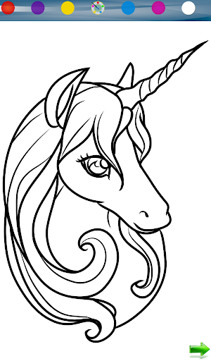 【免費教育App】Unicorn Coloring Game-APP點子