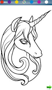 Unicorn Coloring Game