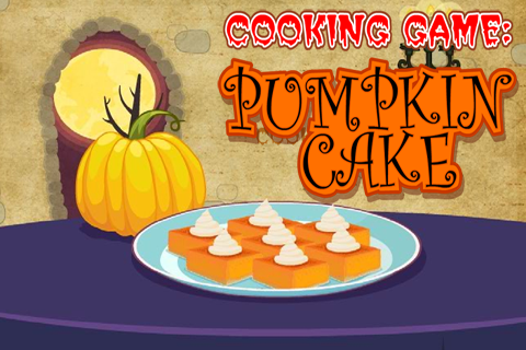 Cooking Game : Pumpkin Cake