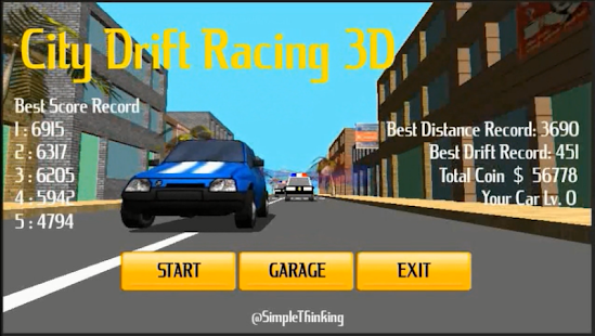Lastest City Drift Racing 3D APK