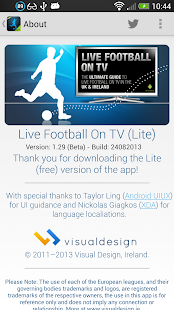 download Hidup Football On TV (Lite) free