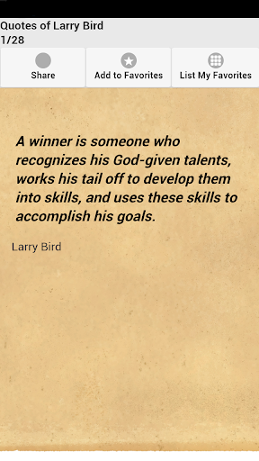Quotes of Larry Bird
