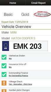 Free Car Check APK for PC