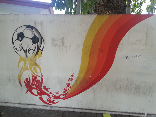Maldivian League Mural