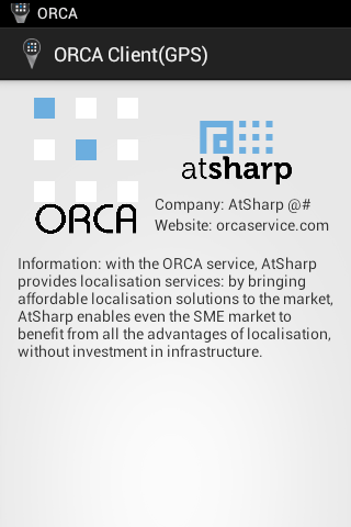 Orca Client GPS