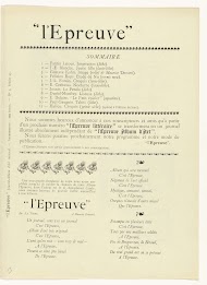 Tijdschrift L'Epreuve