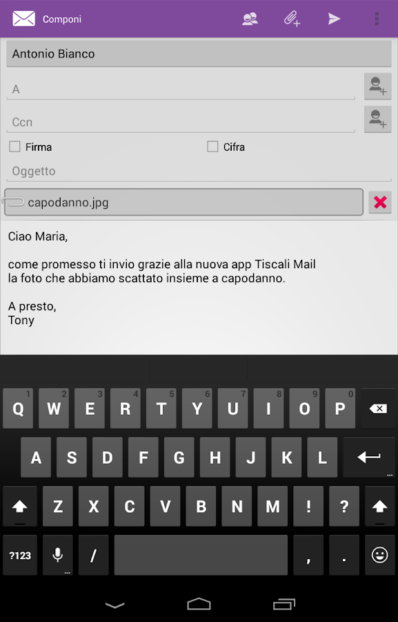 Tiscali Mail Android Apps on Google Play