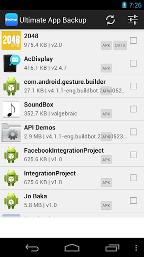 Ultimate App BackUp