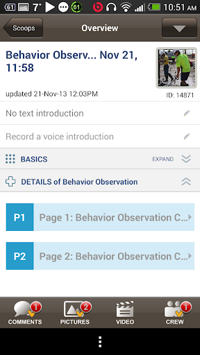 Scoop® MAE Forms Inspections