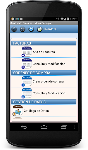 Control de Facturas