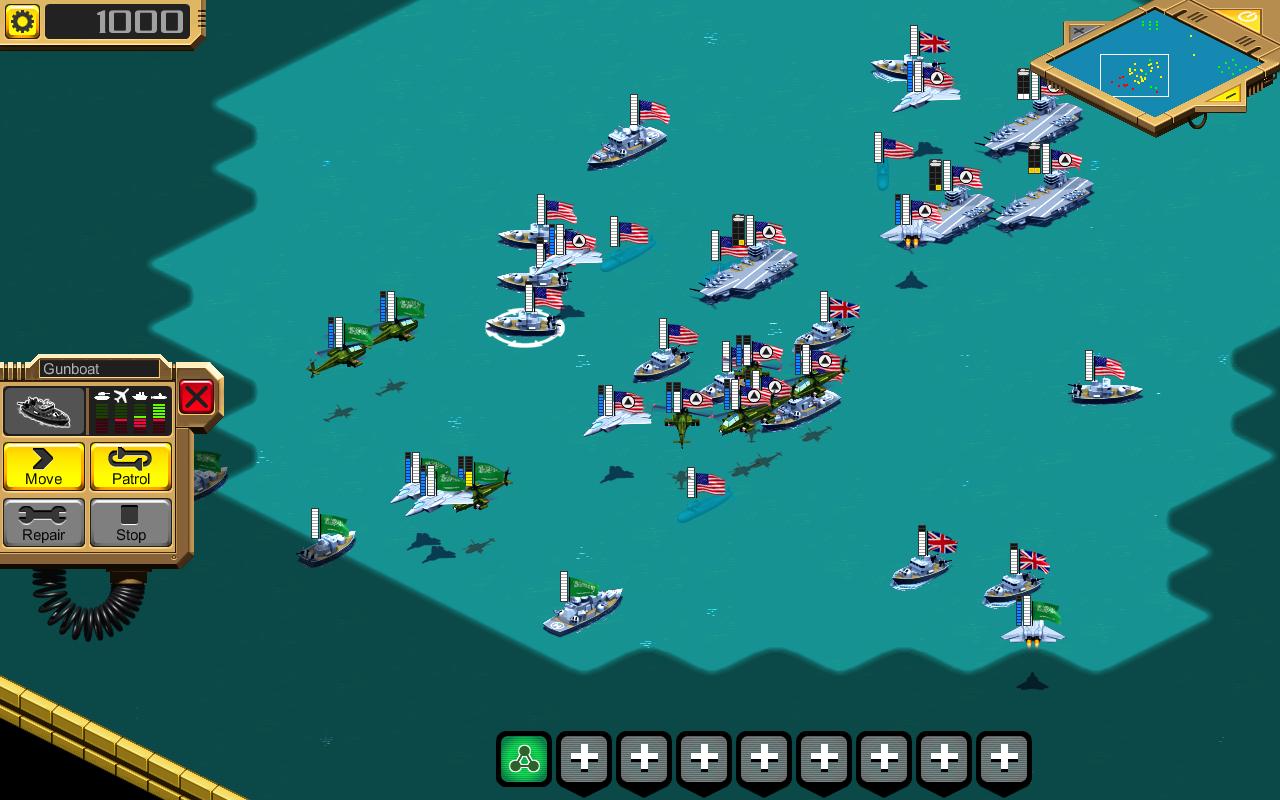    Desert Stormfront - RTS- screenshot  