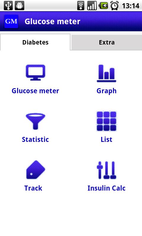 Android application Glucose Meter - Diabetes screenshort