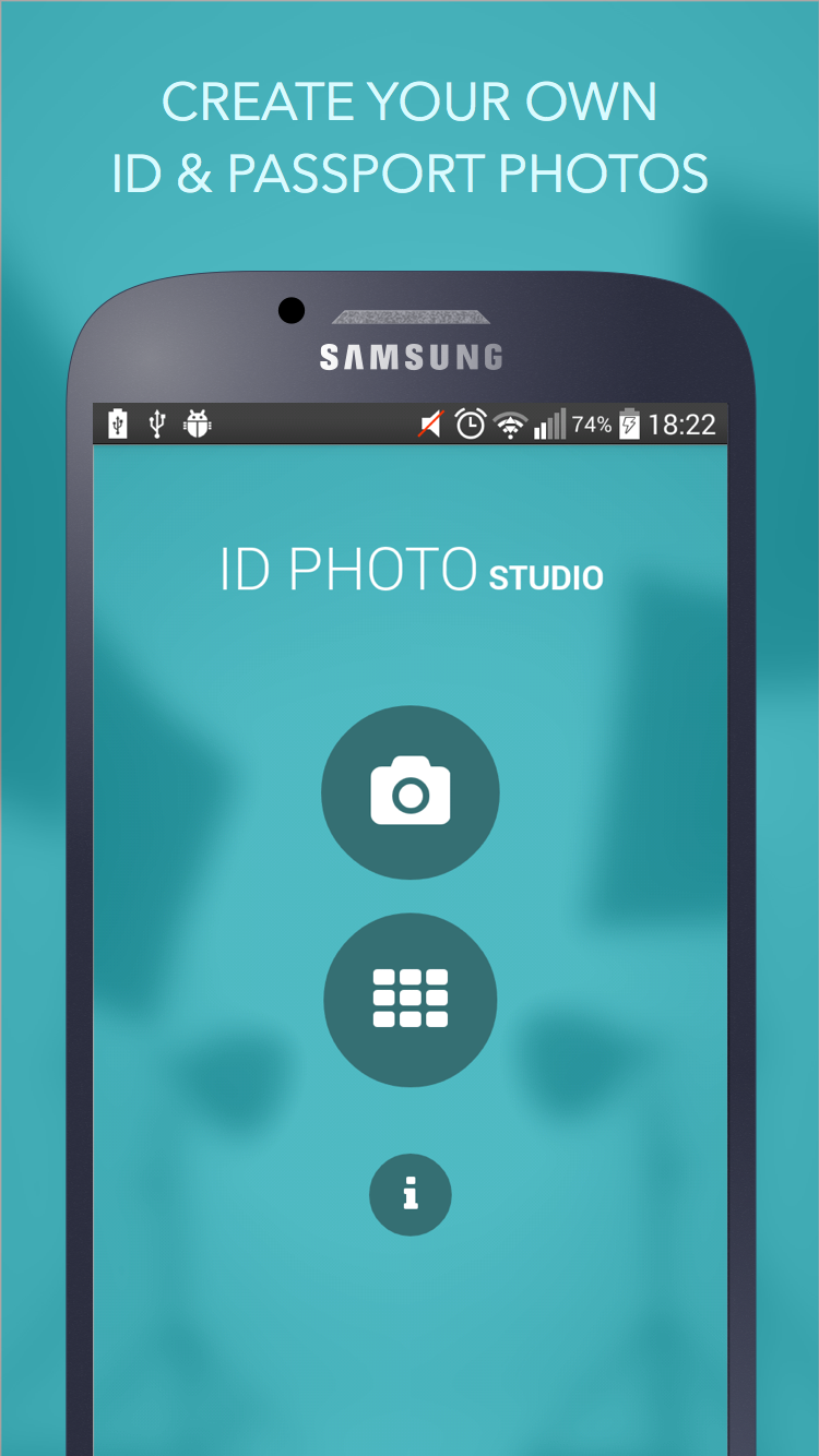 Android application ID Photo Studio screenshort