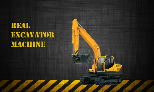 Real Excavator Machine