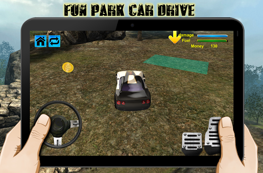 Fun Park Car Drive Simulation