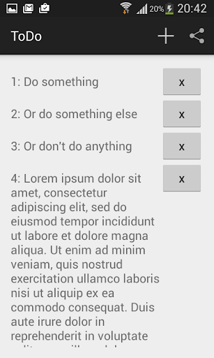 World's Simplest ToDo List