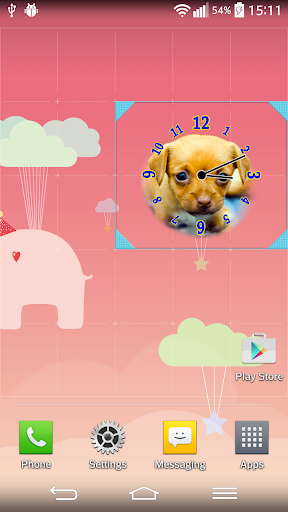 Puppies Clock