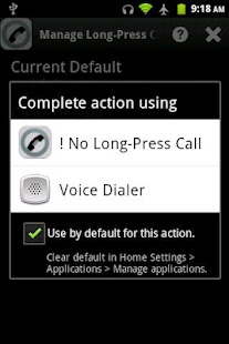 Free No Long-Press Call APK for PC