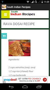 Download South Indian food recipes APK for Android