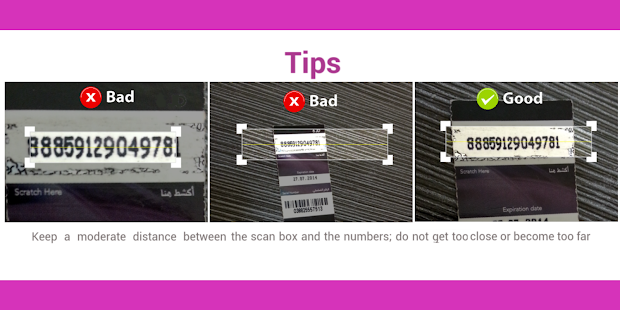 Easy Prepaid Number Scanner Screenshots 3