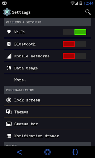 Hacker's Theme CM11 PA