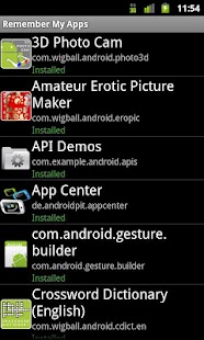 Free Remember My Apps (Demo) APK