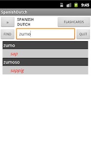Dutch Spanish Dictionary Screenshots 0