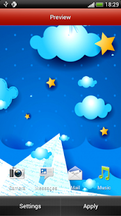 Night Clouds Live Wallpaper Screenshots 8