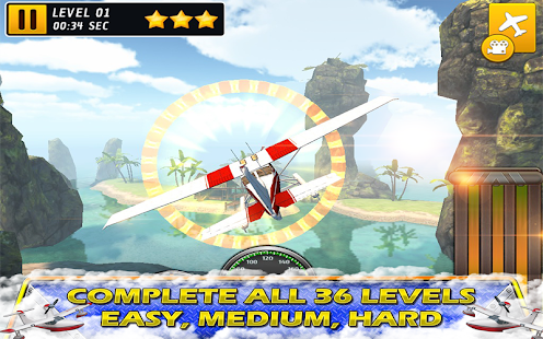 Fly Plane 3D Flying Pilot Hero Screenshots 13