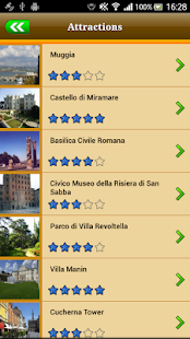 Trieste Offline Travel Guide - náhled