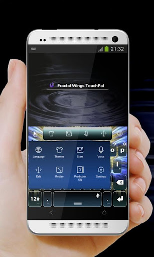 【免費個人化App】分形翼 TouchPal Theme-APP點子