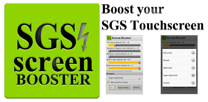 SGS Touchscreen Booster