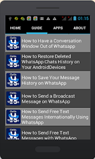 Tips for WhatsApp Messenger