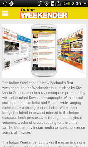 【免費新聞App】Indian Weekender-APP點子